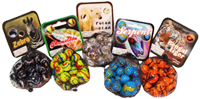 5 packs of animal marbles